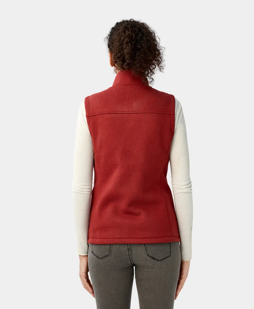 Final Sale - Women's Heated Fleece Vest - New Colors