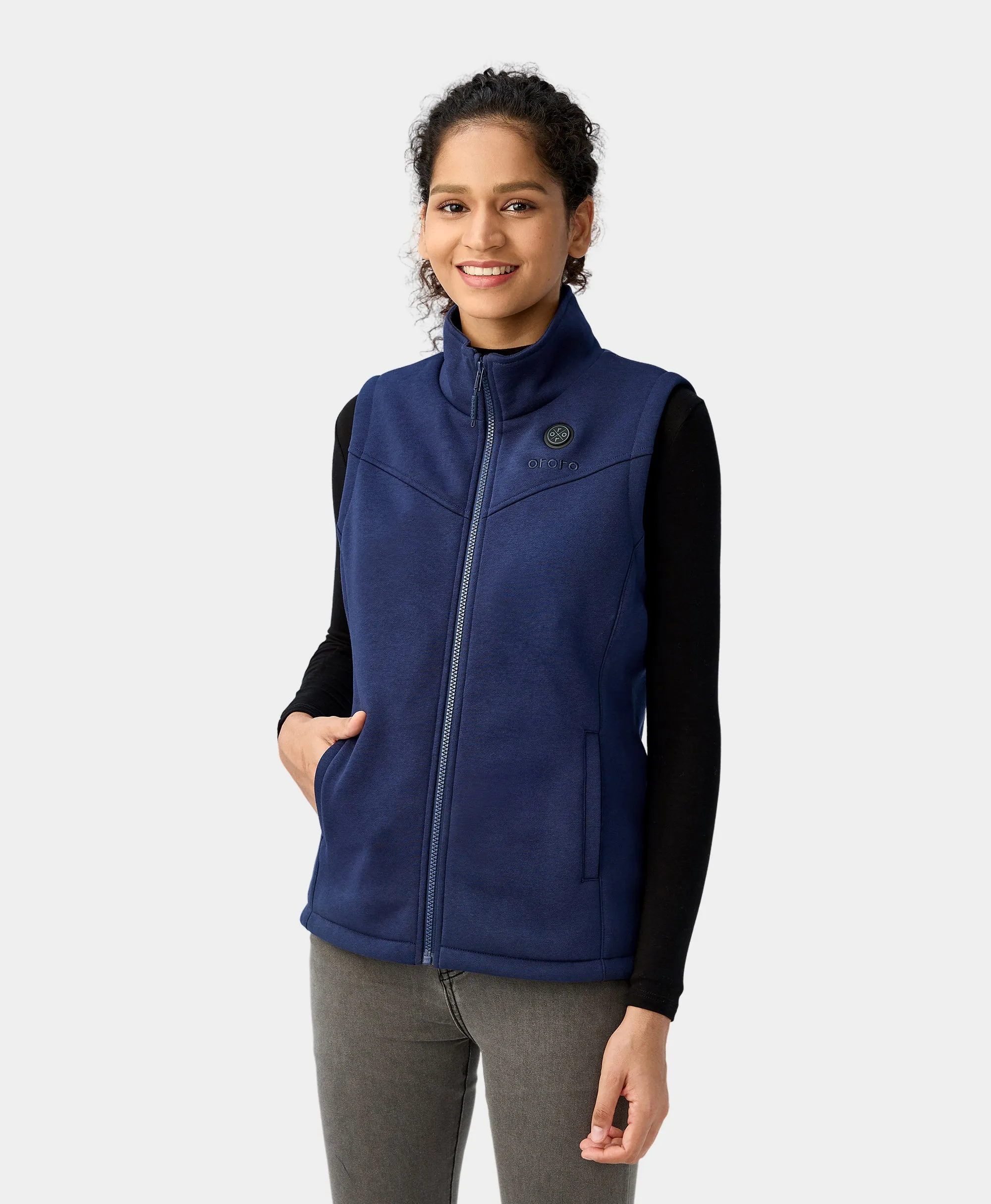 Final Sale - Women's Heated Fleece Vest - New Colors