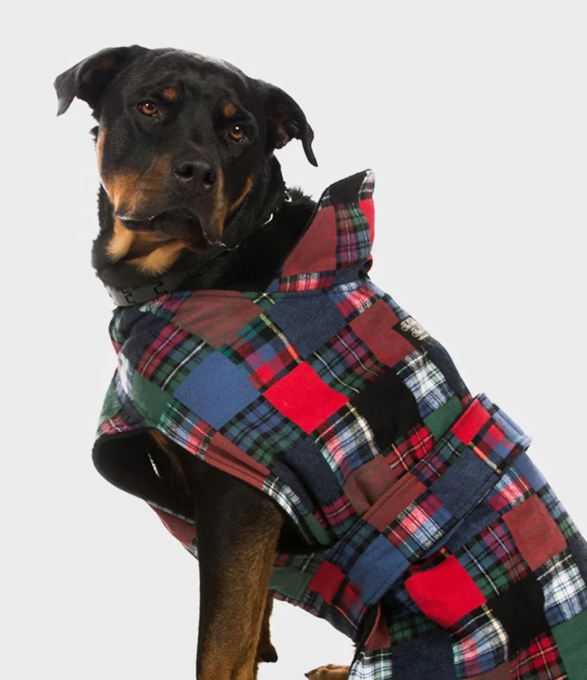 Flannel Dog Jacket - M