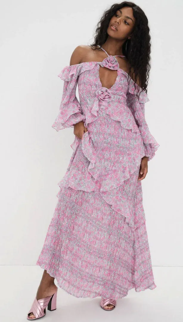 For Love and Lemons Rowan Maxi Dress