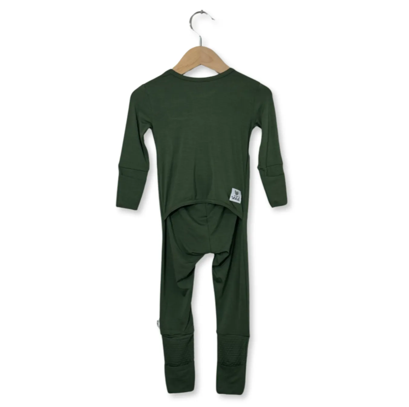 Forest Adaptive Tube Access with snaps Kid's Day to Night Romper