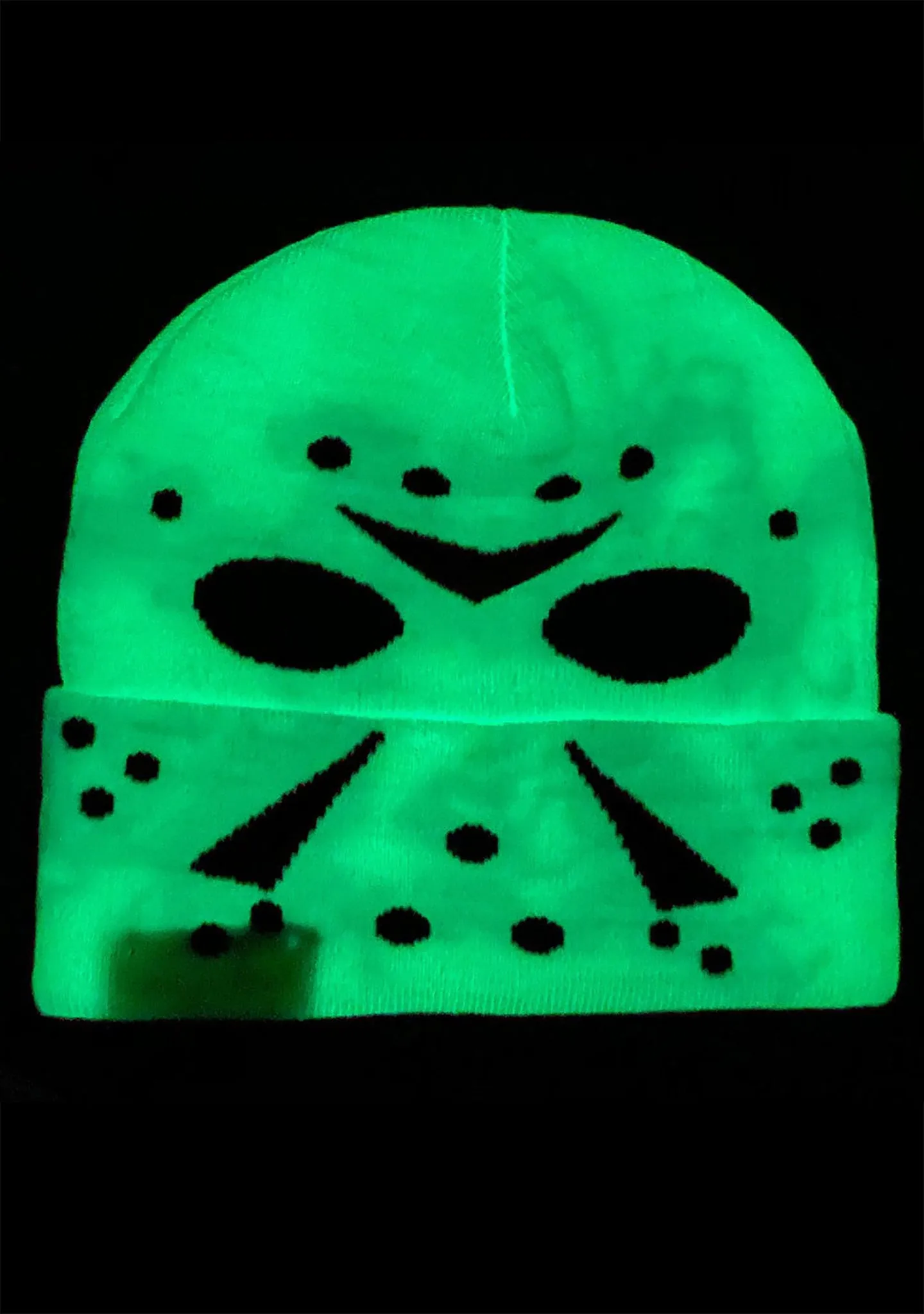 Friday The 13th Jason Glow in the Dark Beanie