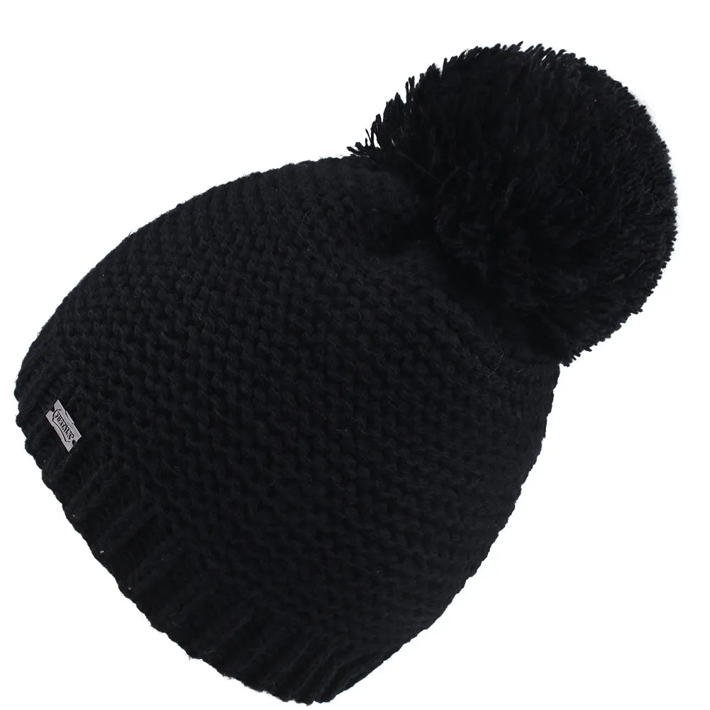 FURTALK Winter Women  Yarn Pom Pom HAT HTWL095