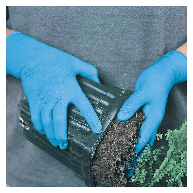 Gemplers 8-mil Disposable Nitrile Gloves | Bulk Bag of 250 Gloves