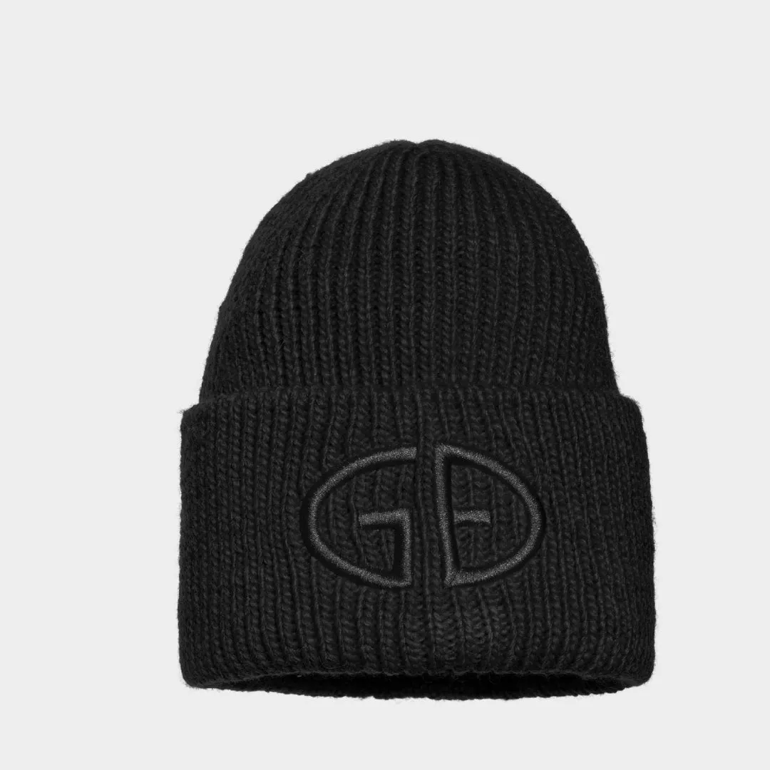 Goldbergh Valerie Knitted Beanie in Black