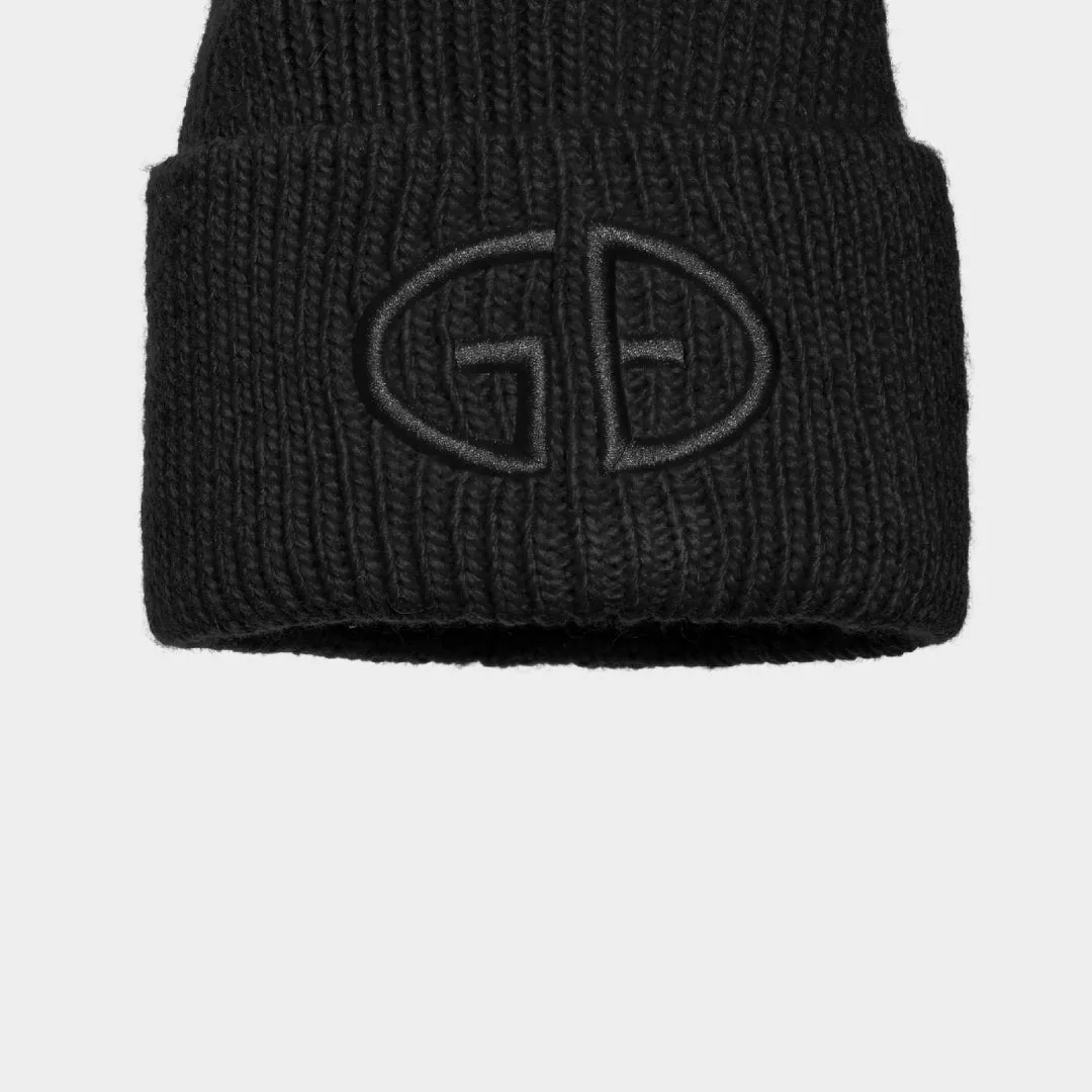 Goldbergh Valerie Knitted Beanie in Black