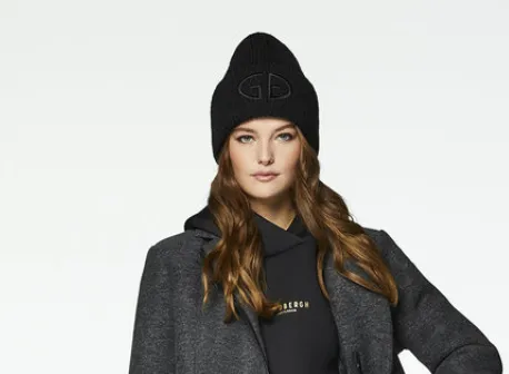 Goldbergh Valerie Knitted Beanie in Black