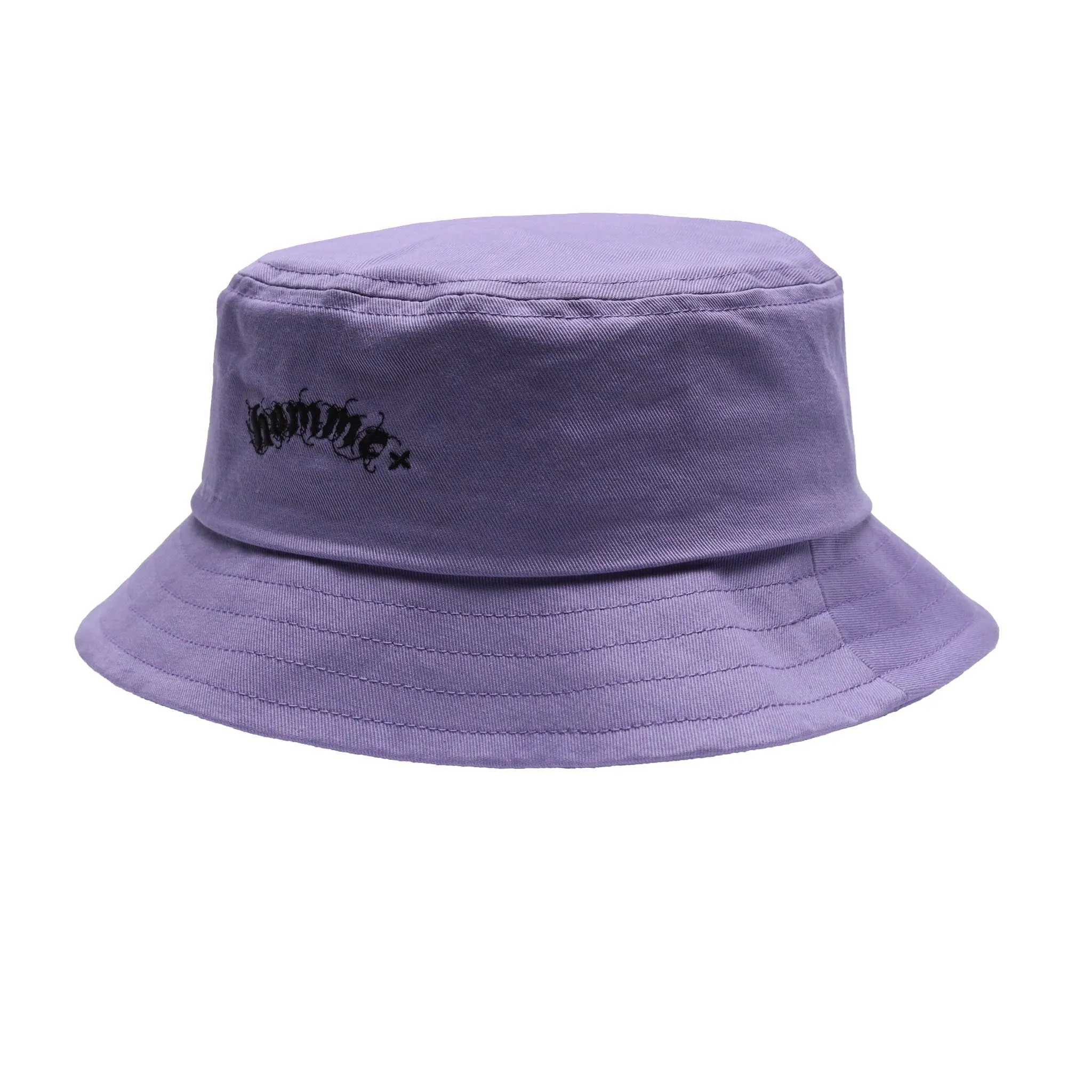 Gothic Print Bucket Hat