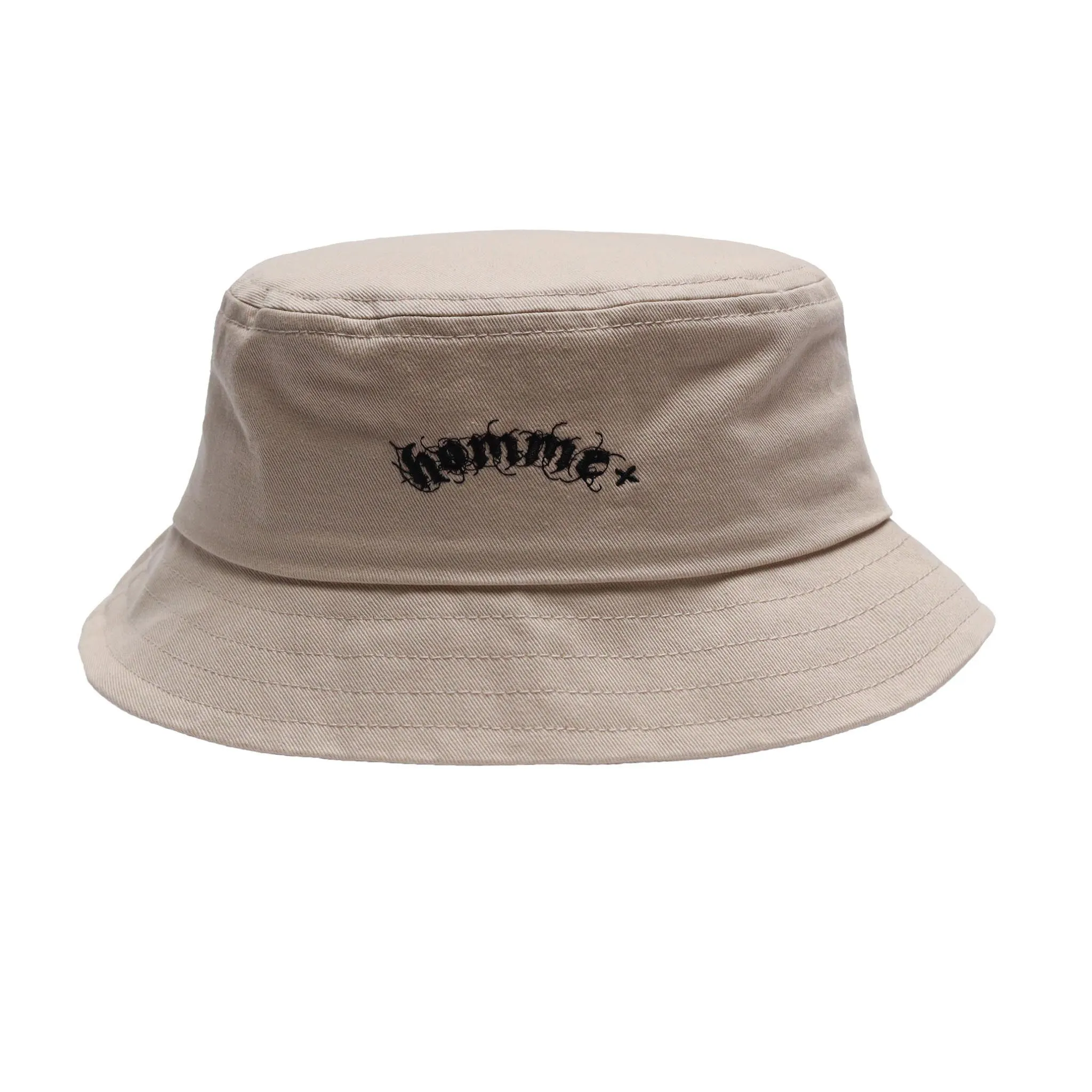 Gothic Print Bucket Hat