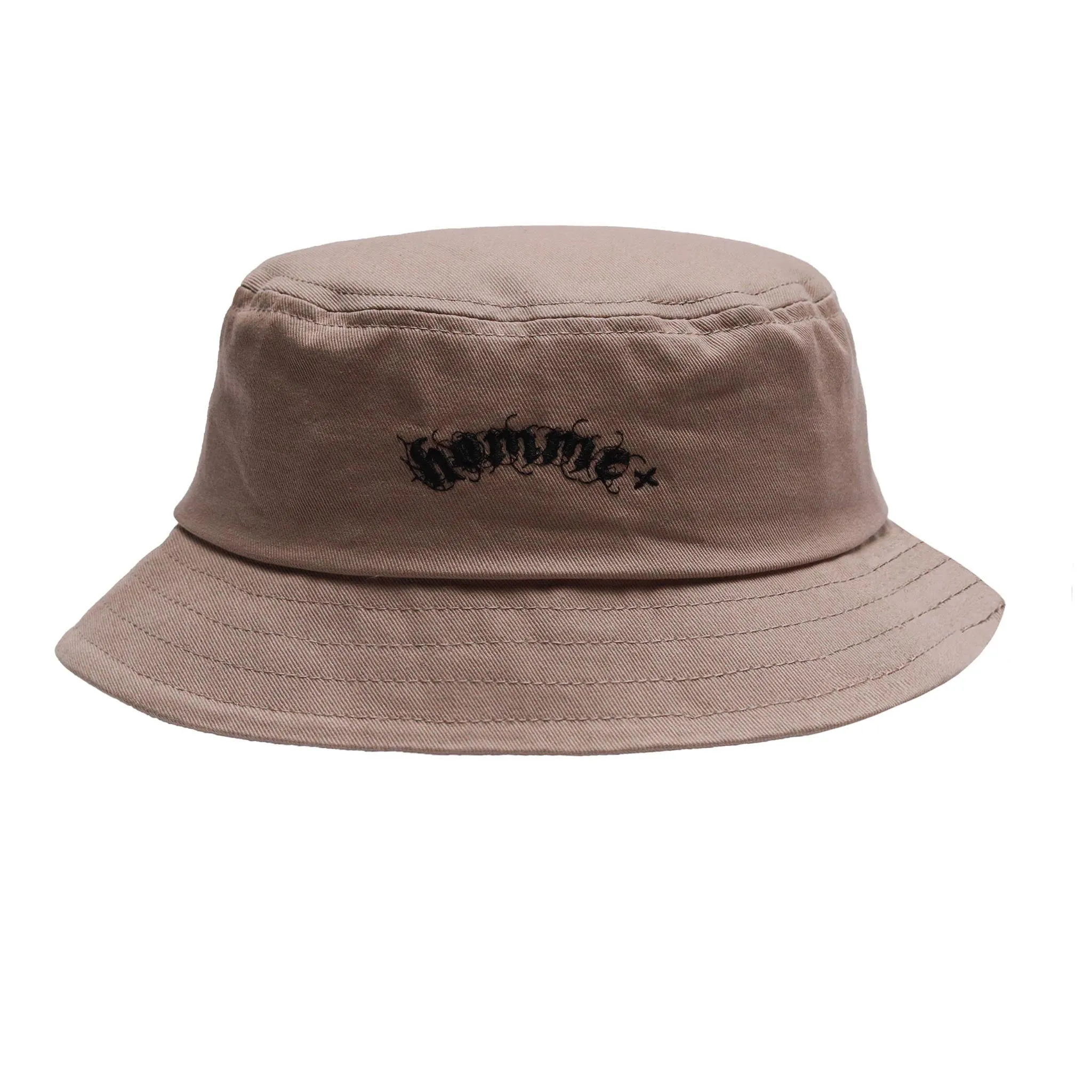 Gothic Print Bucket Hat