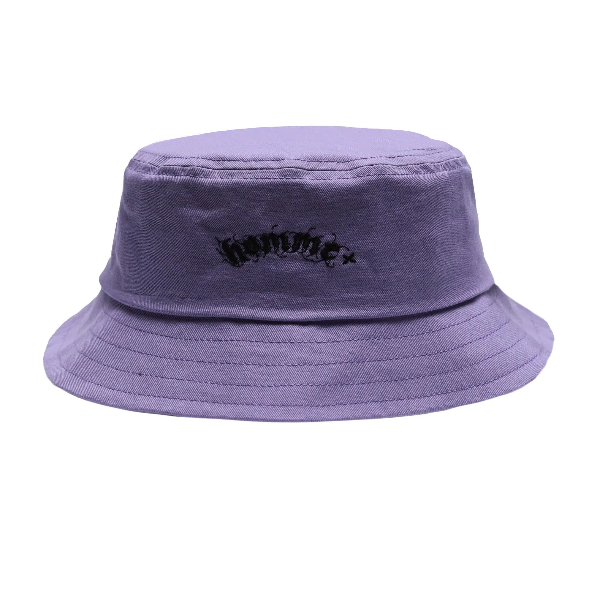 Gothic Print Bucket Hat