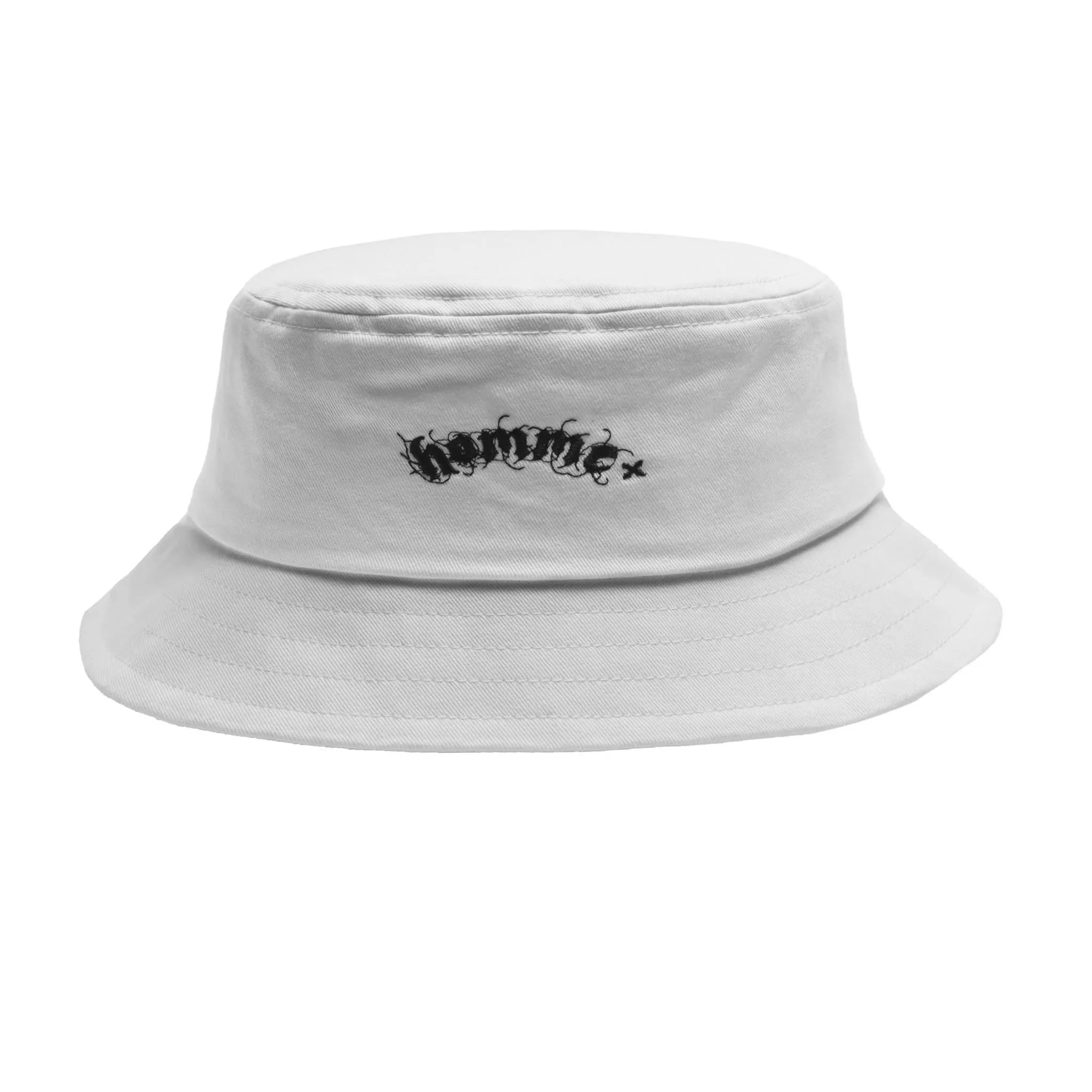 Gothic Print Bucket Hat