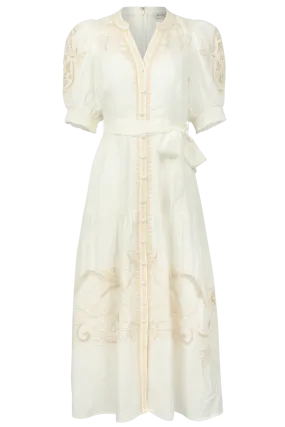 Hale Bob Ruth Linen Maxi Dress