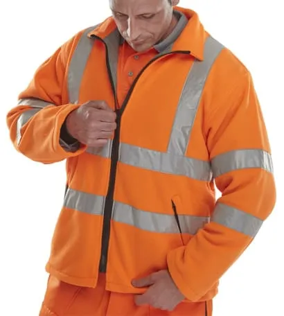 Hi Vis Carnoustie Interactive Fleece Jacket En471 (Ris 3279) - Carf