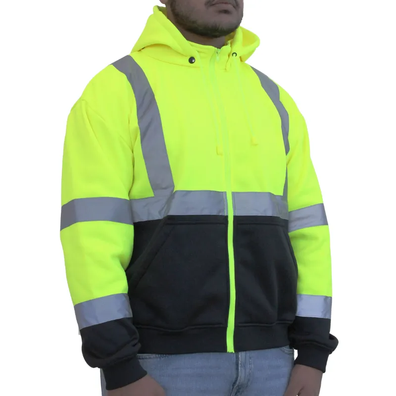 Hi-Viz Lime Green Class 3 Jacket