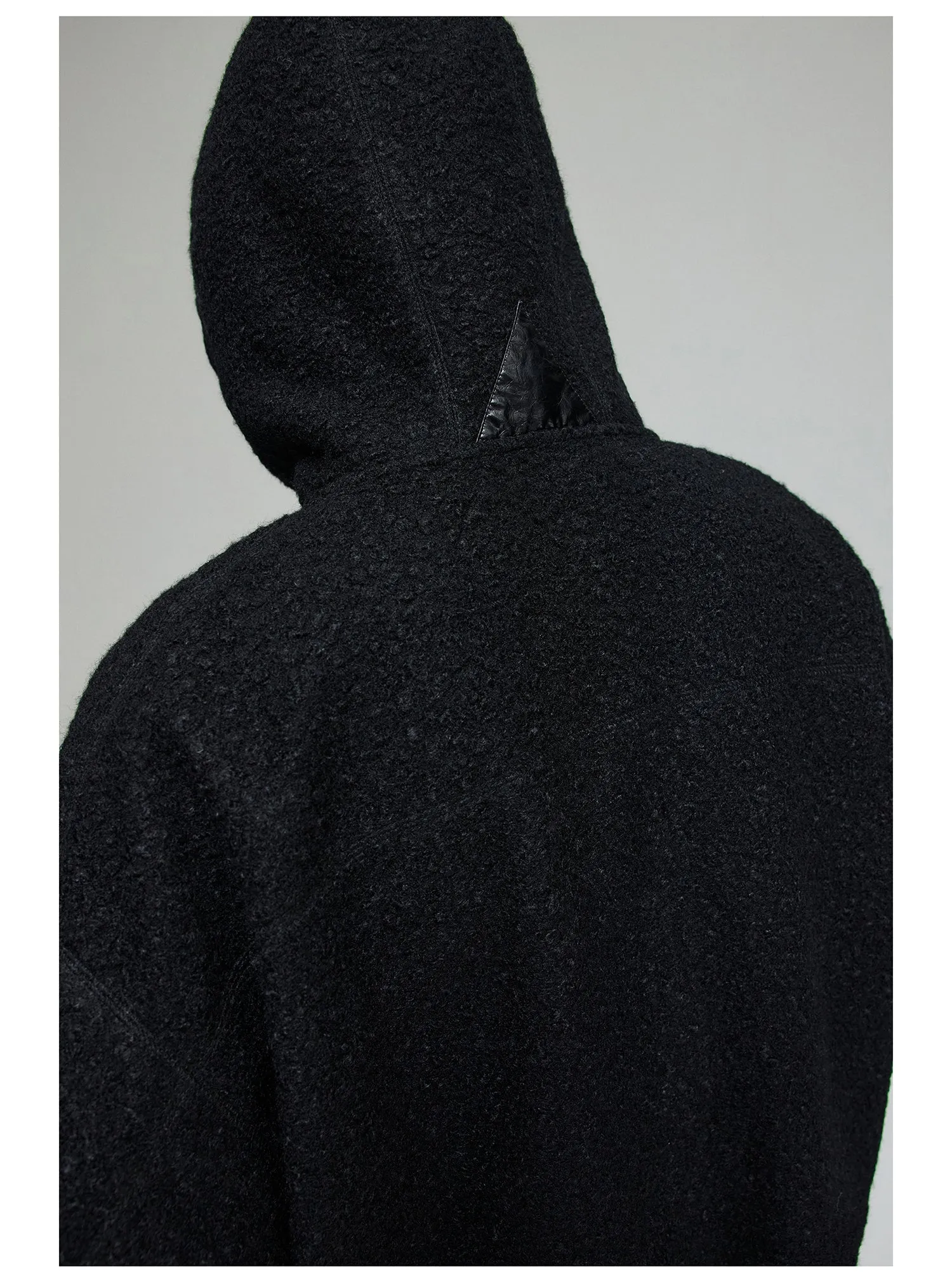 Hooded fleece jacket