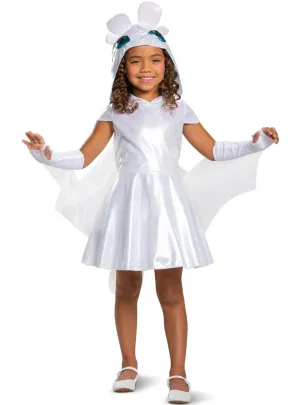 How To Train Your Dragon Classic Girls Light Fury Costume