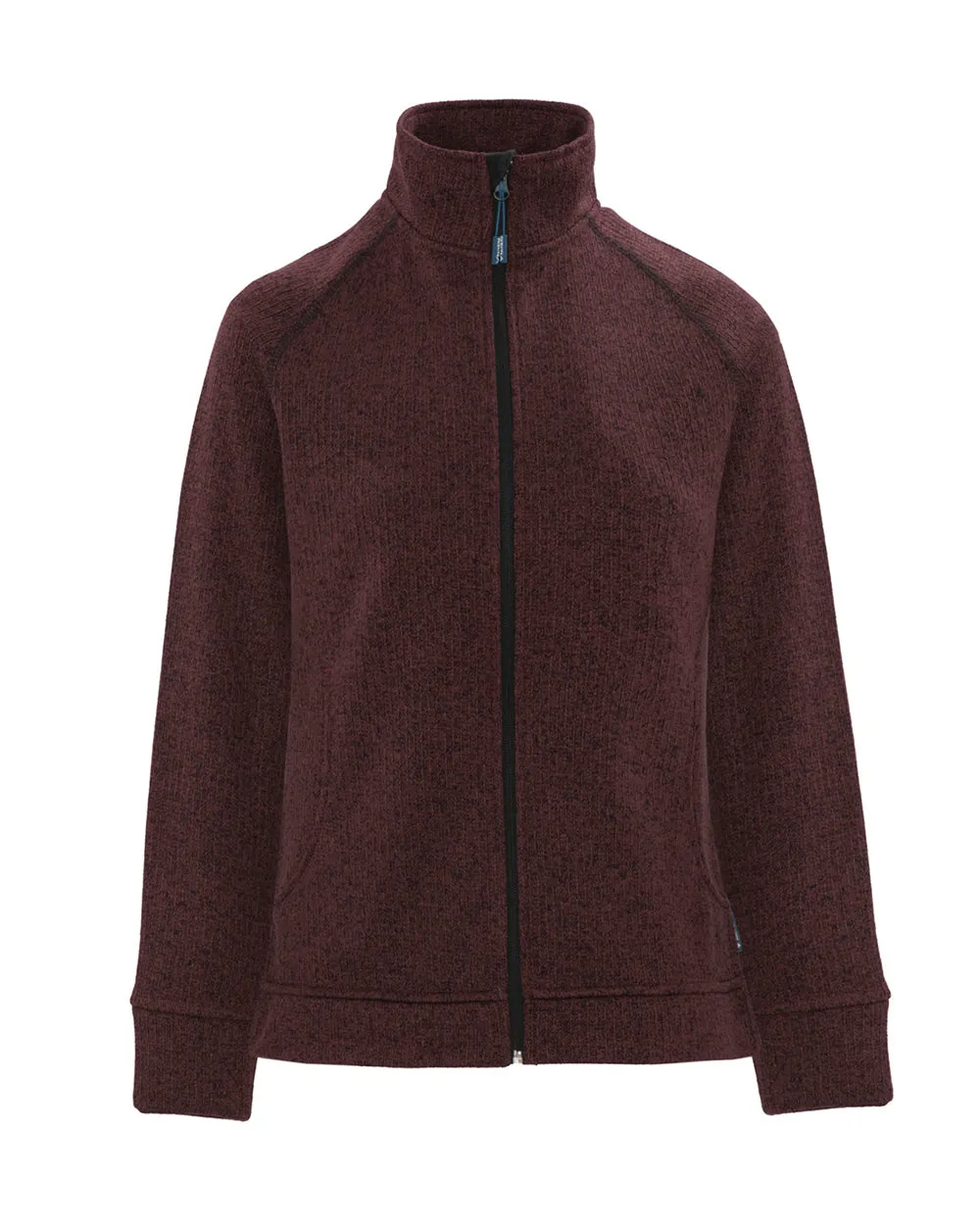 Imai Recycled Knit Jacket in Fig Marle