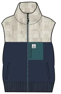 Inspire Recycled Insulated Vest - Rich Navy