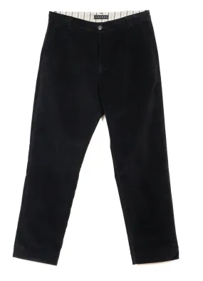 KEN | Wide Cut Trousers | Black