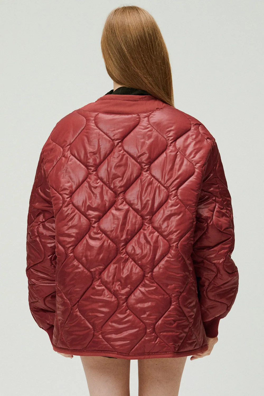 Laura Boyfriend Quilted Coat