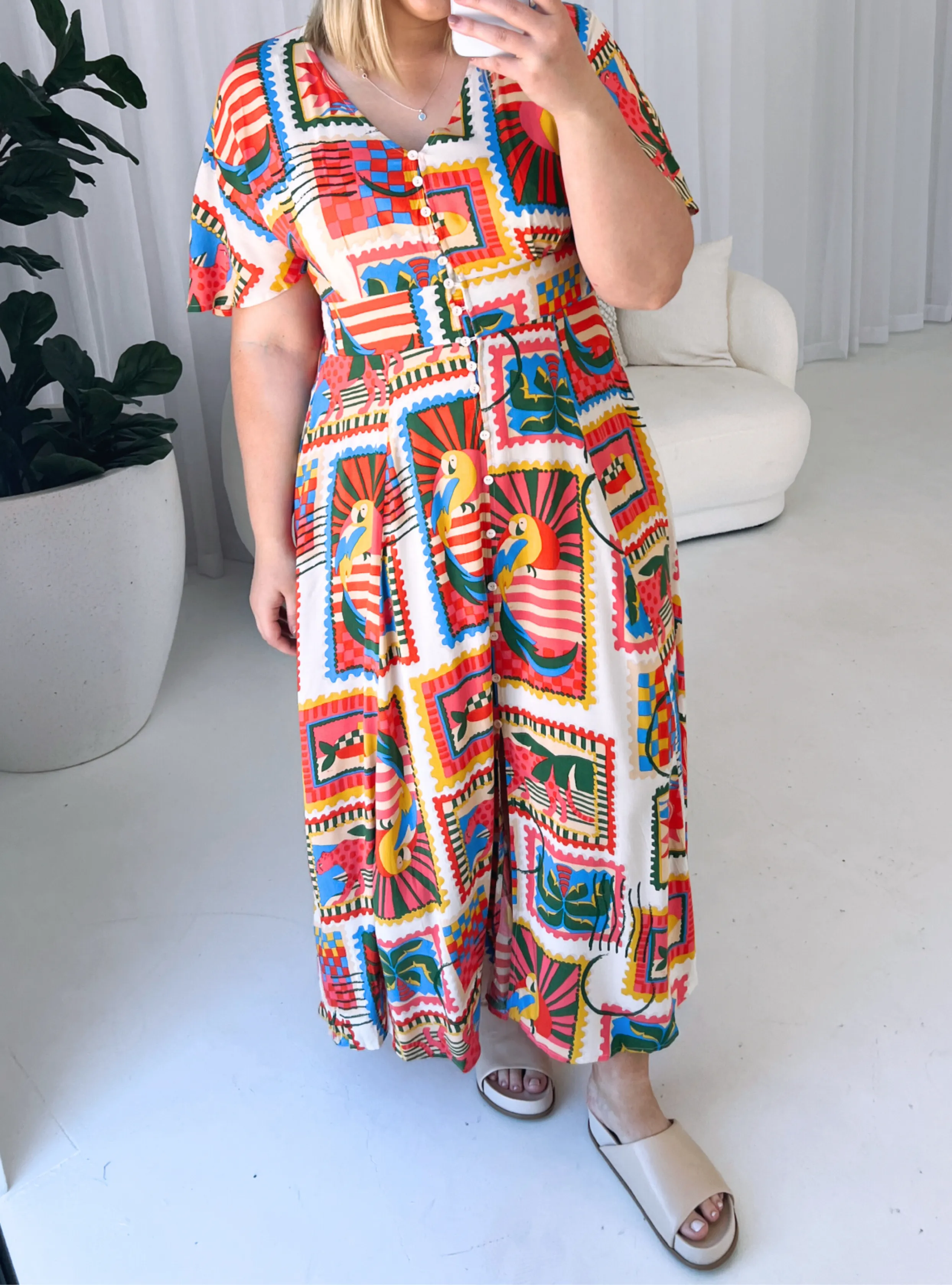 LEILANI MAXI DRESS - Multi