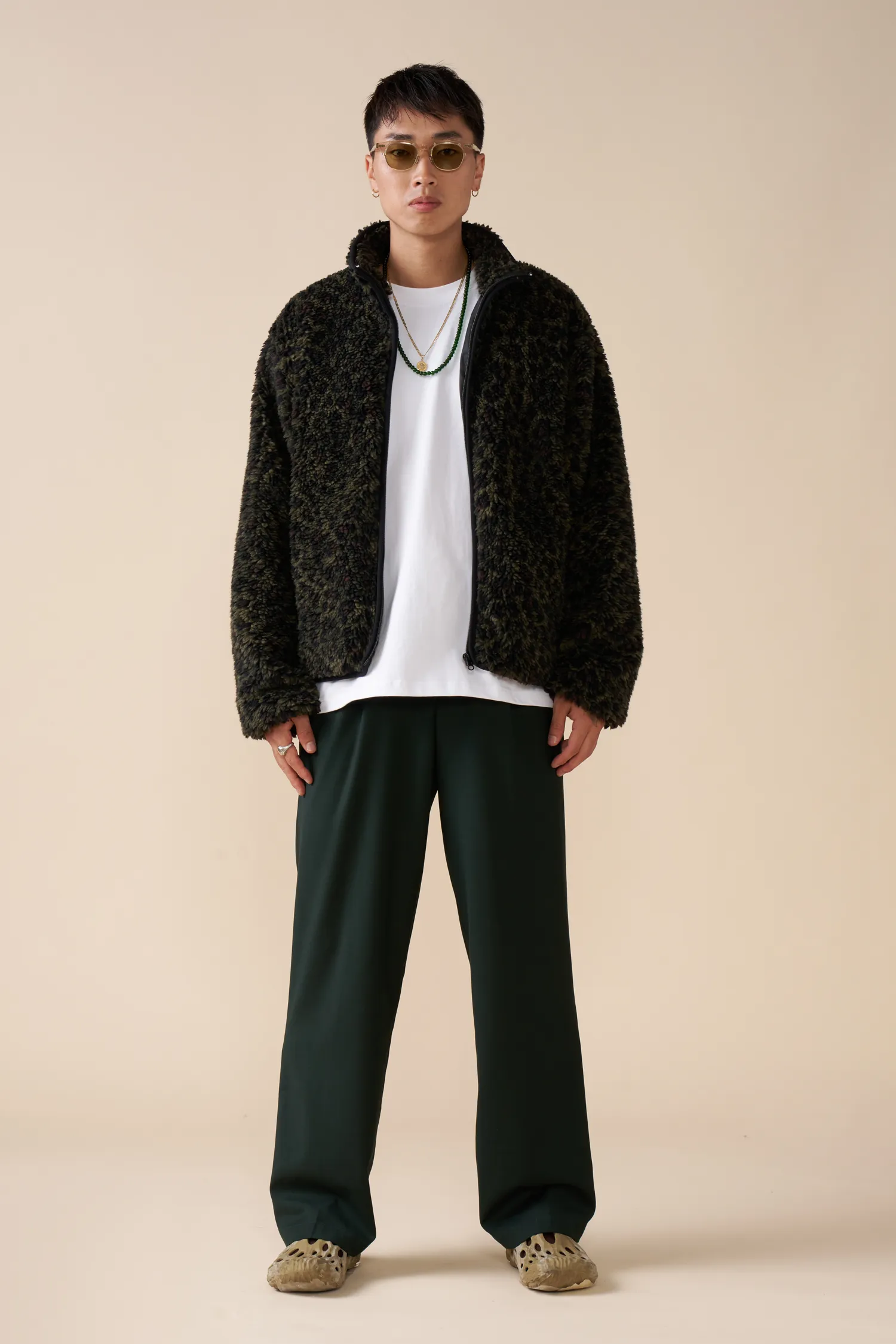 Leopard  Fleece Jacket