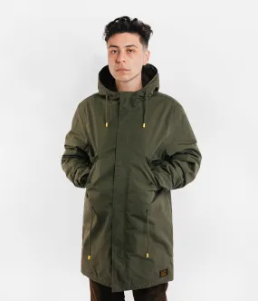 Levi's® Skate Fish Tail Parka Jacket - Olive Night