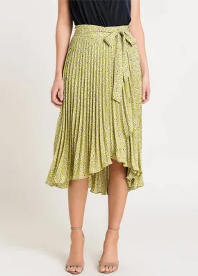 Lime Wrap Skirt