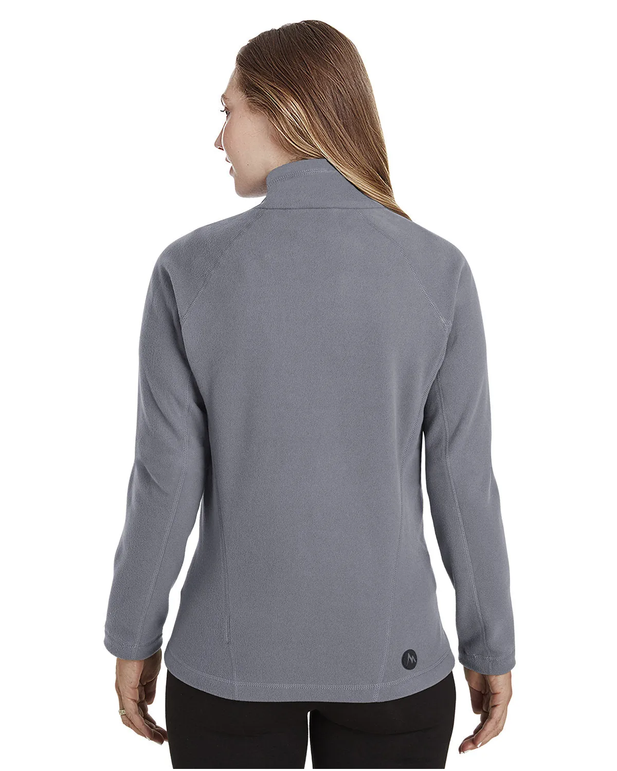 Marmot Ladies Rocklin Fleece Customized Jackets, Steel Onyx