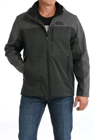 Men's Cinch Hooded Softshell Jacket #MWJ1593002