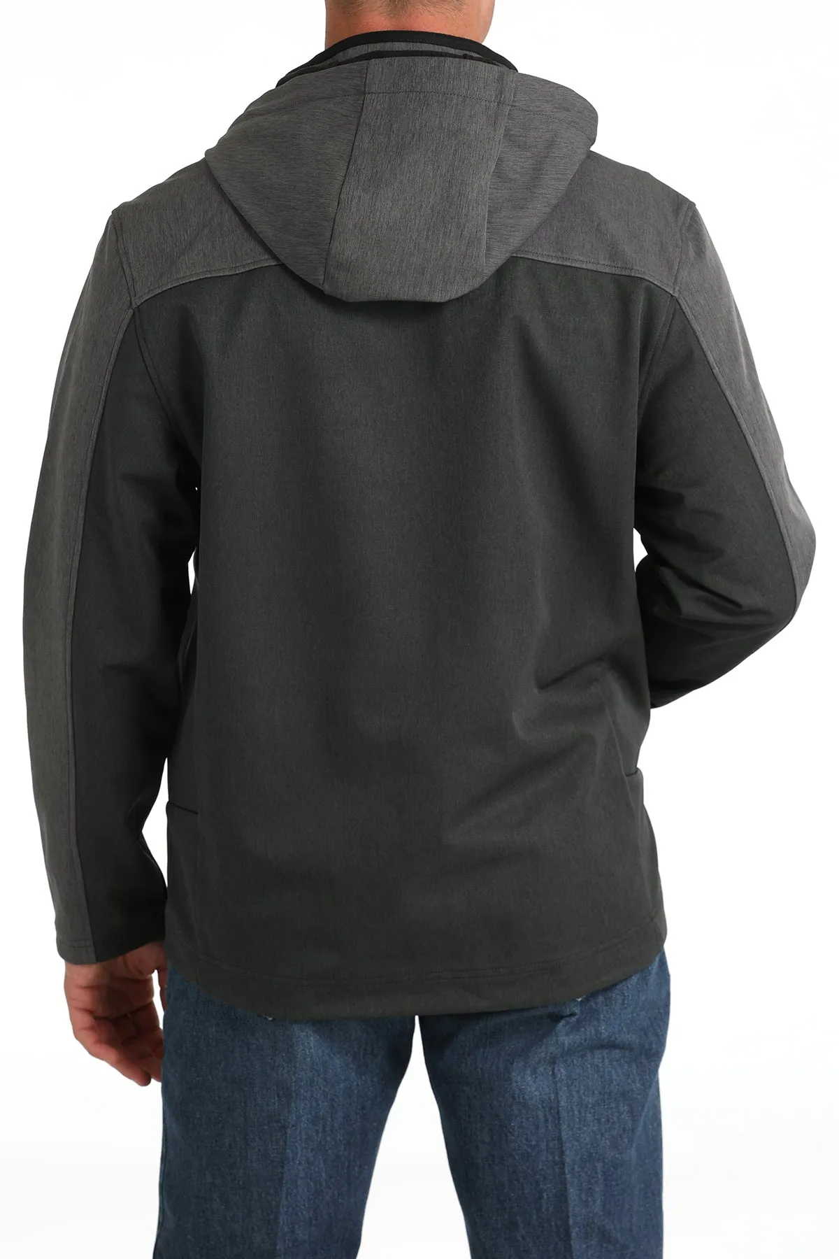 Men's Cinch Hooded Softshell Jacket #MWJ1593002