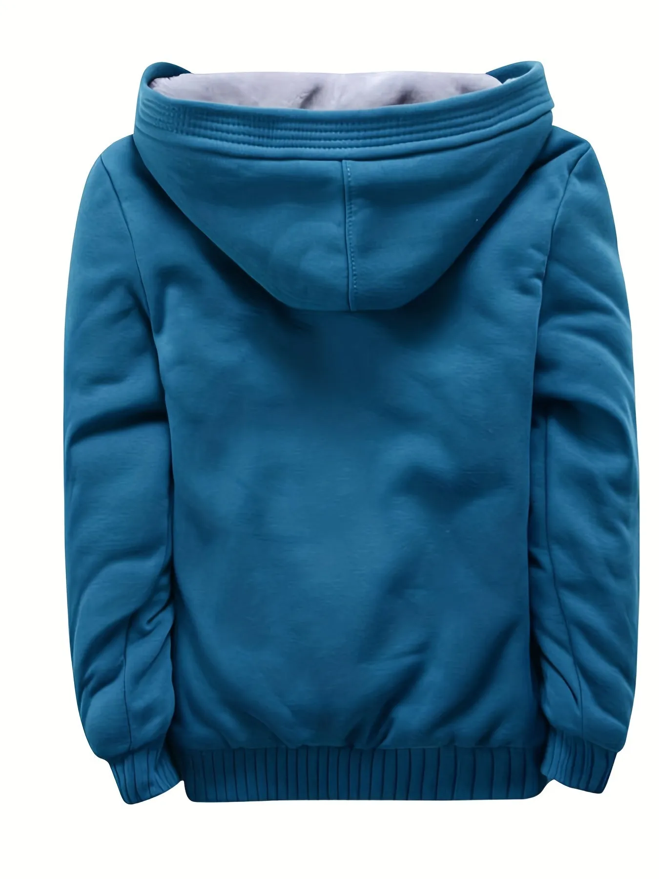 Mens Cozy Fleece Hooded Jacket Ultimate Winter Essential