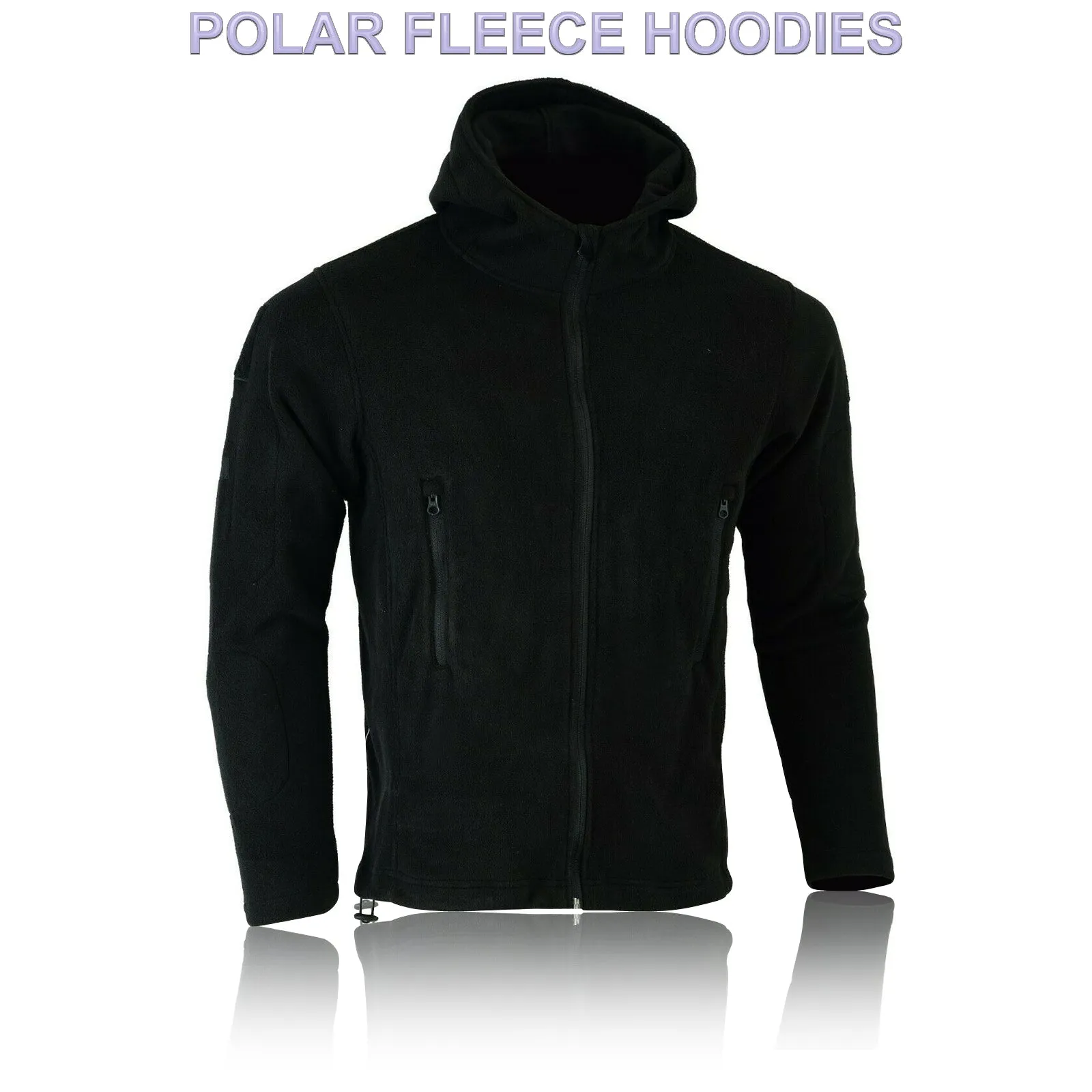 Men's Hooded Tactical Fleece Jacket