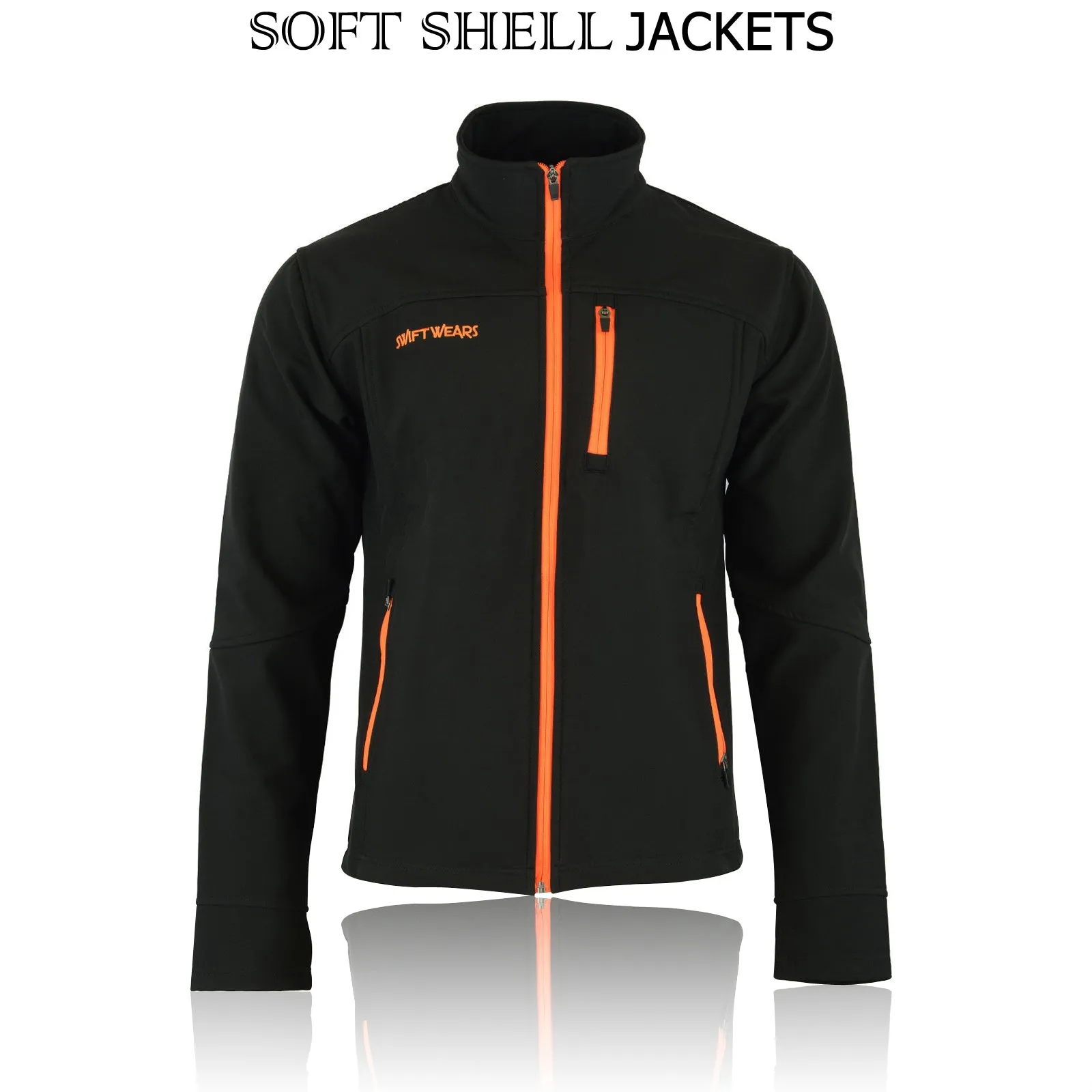 Men's Soft Shell Work Windproof Jacket