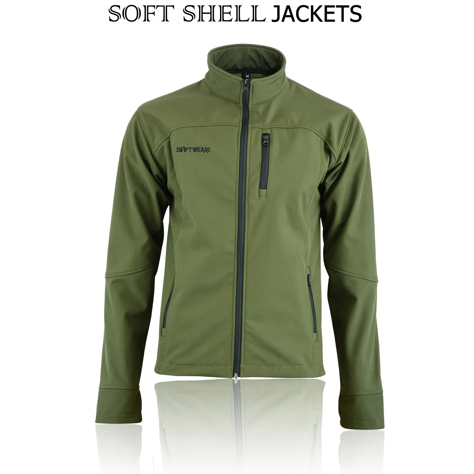 Men's Soft Shell Work Windproof Jacket