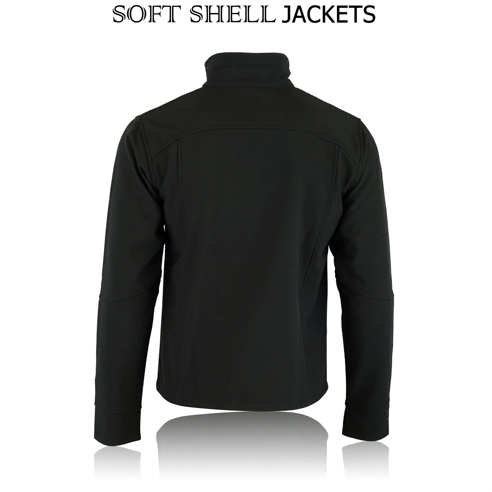 Men's Soft Shell Work Windproof Jacket