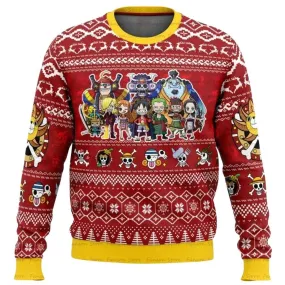 Merry Mugiwara Christmas Sweater