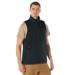 Midnight Navy Blue - Spec Ops Tactical Fleece Vest - Military tactical vest