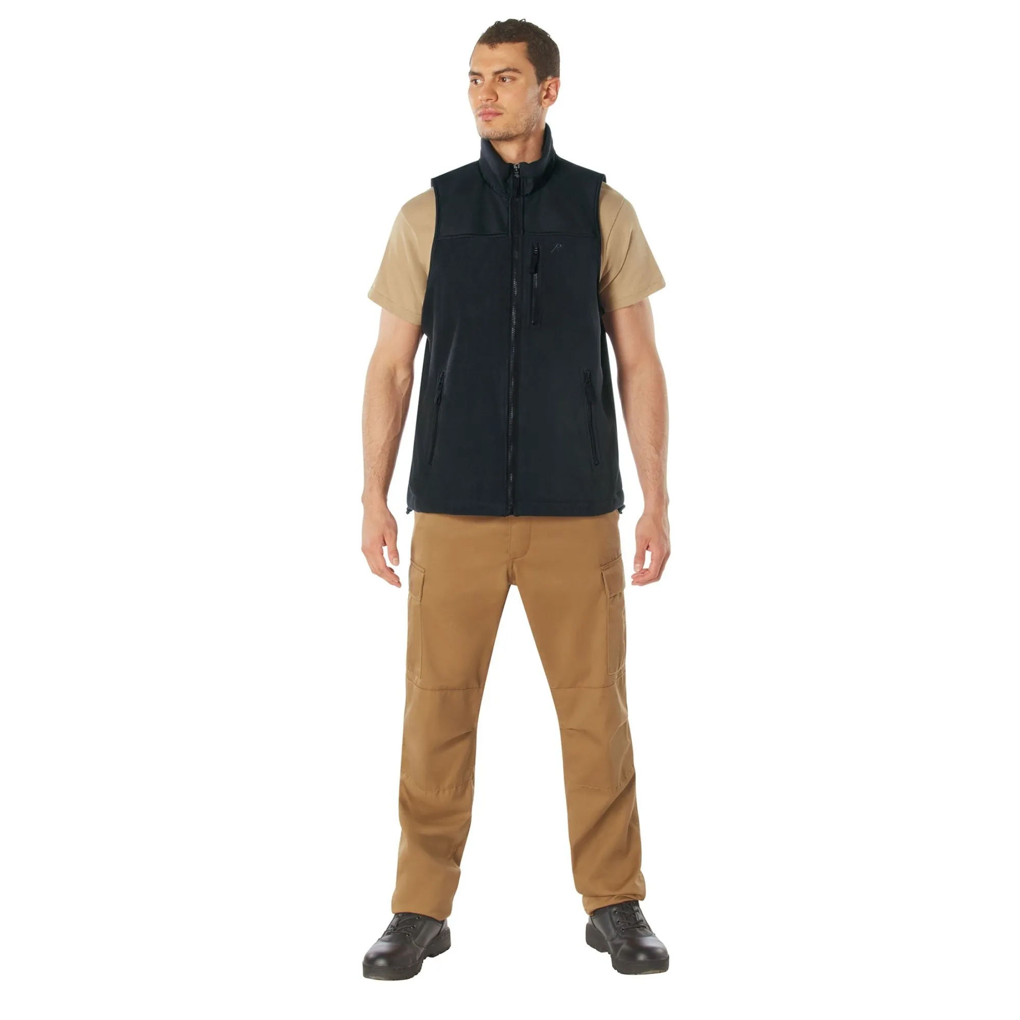 Midnight Navy Blue - Spec Ops Tactical Fleece Vest - Military tactical vest