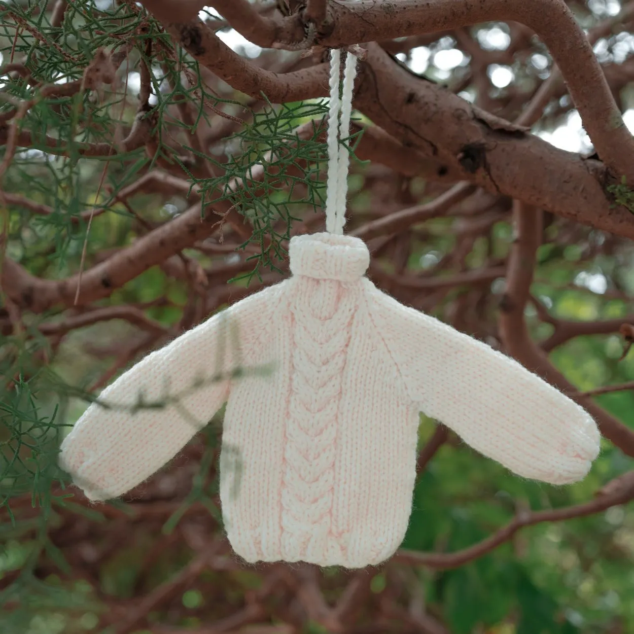 Mini Sweater and Hat Ornaments