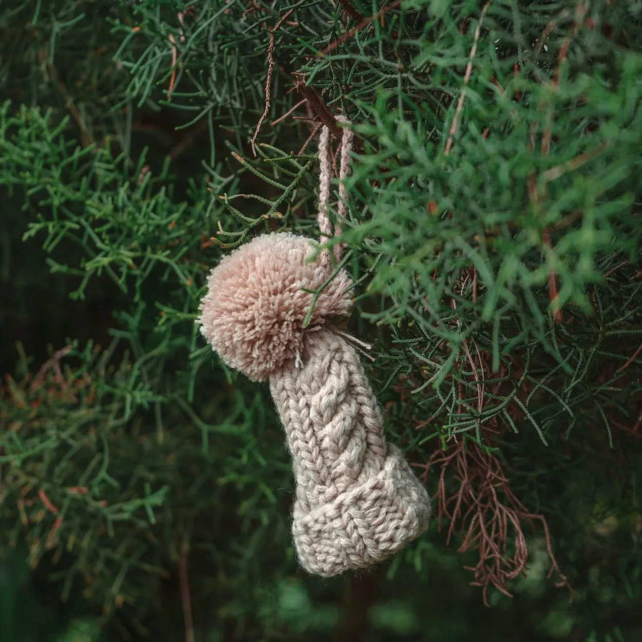 Mini Sweater and Hat Ornaments