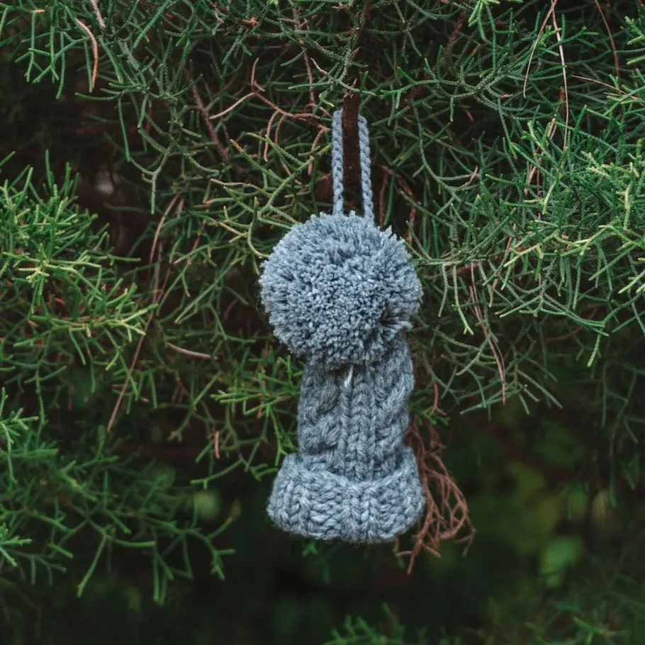 Mini Sweater and Hat Ornaments