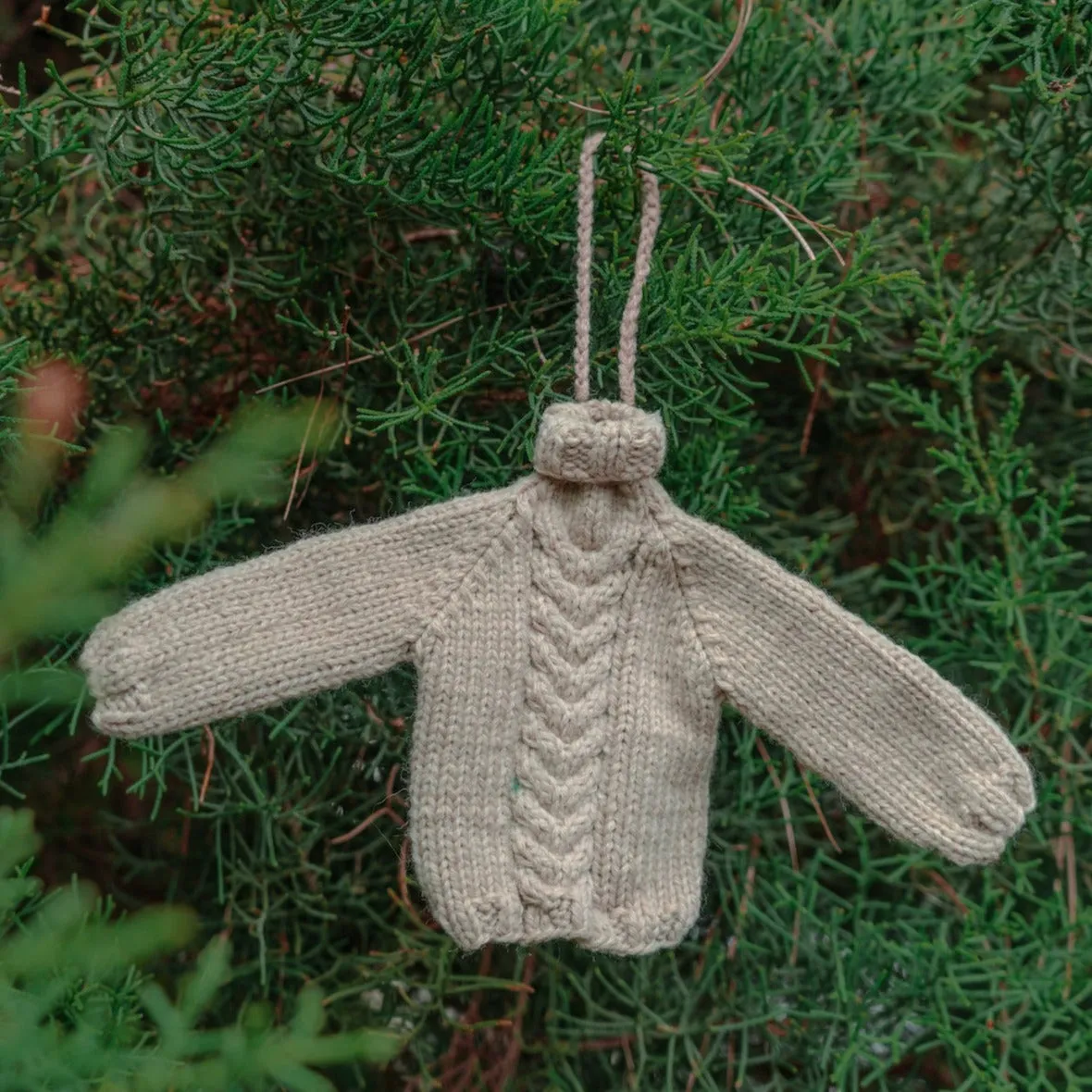 Mini Sweater and Hat Ornaments