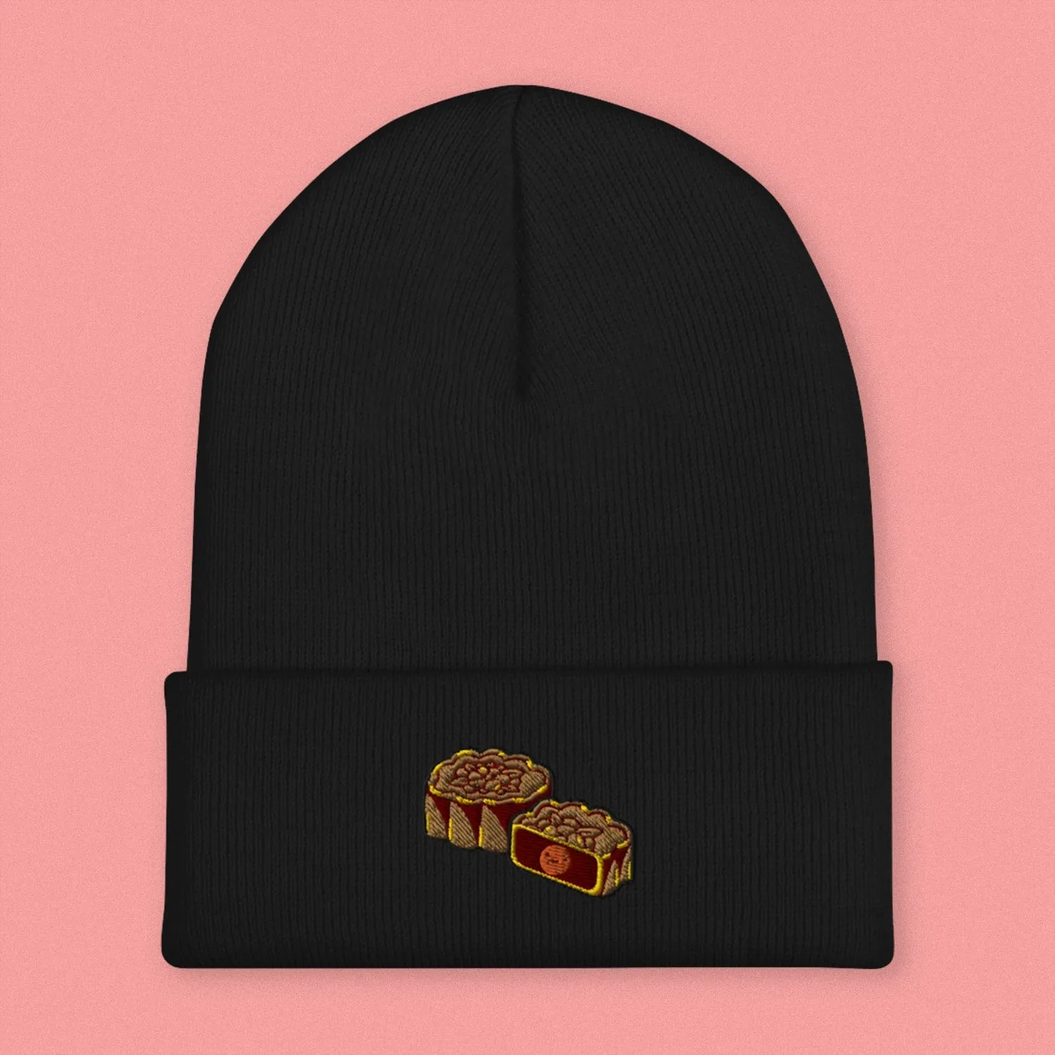 Mooncake Embroidered Beanie