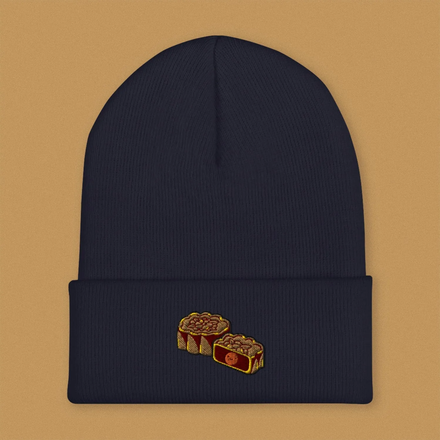 Mooncake Embroidered Beanie