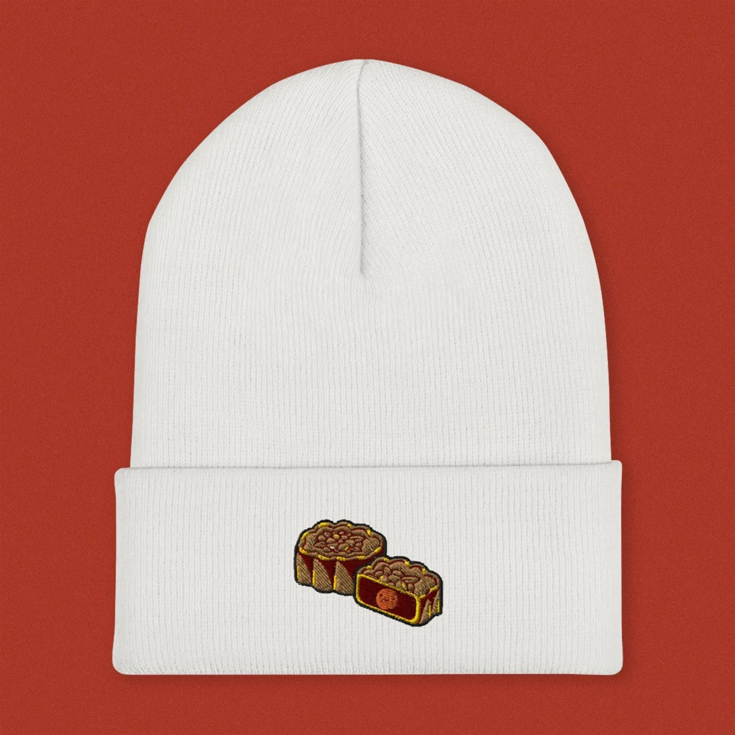 Mooncake Embroidered Beanie