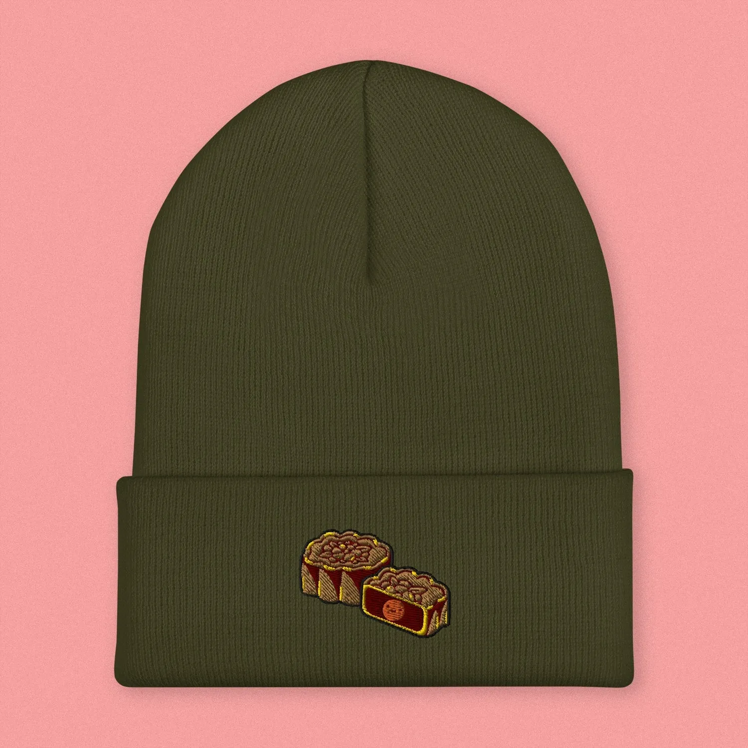 Mooncake Embroidered Beanie