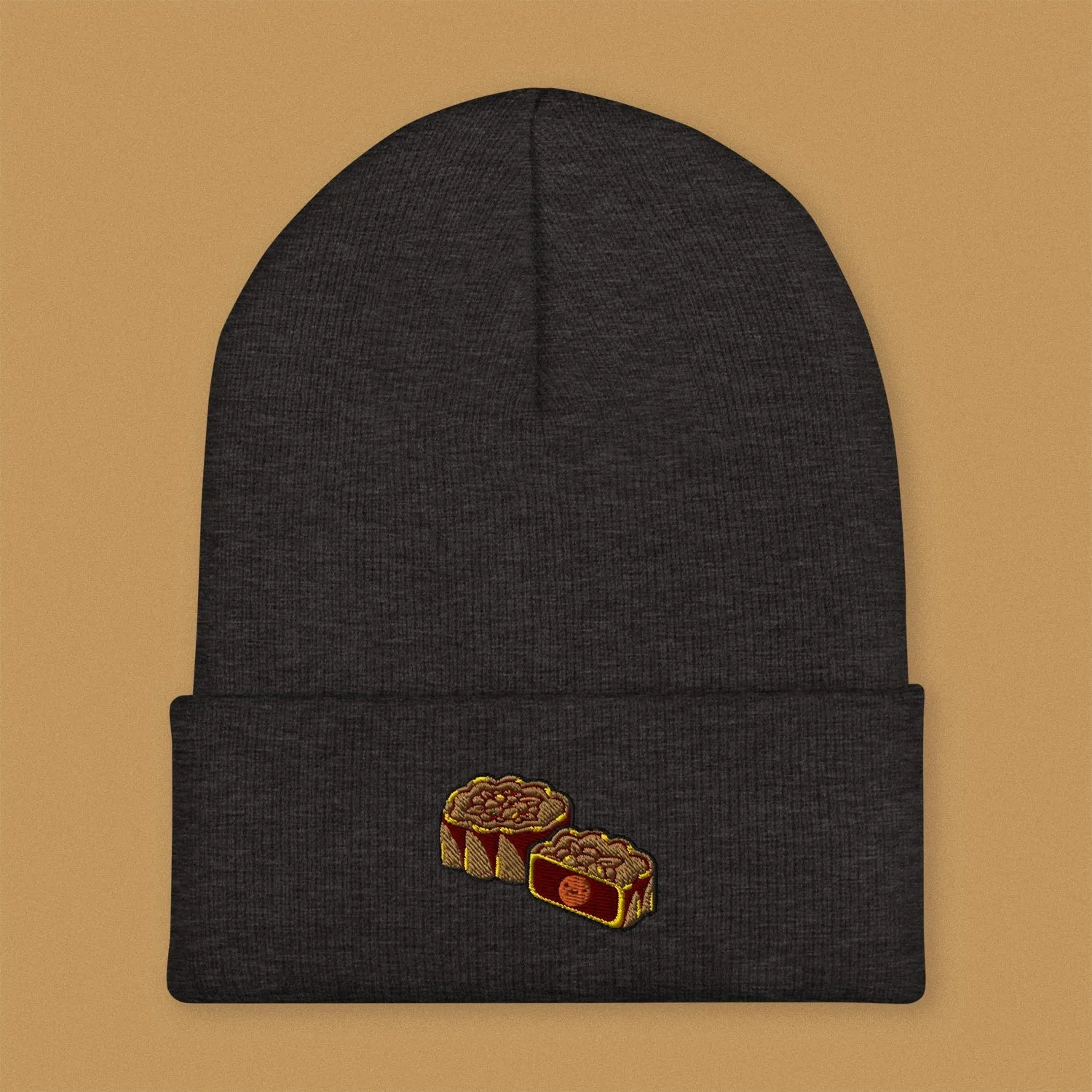 Mooncake Embroidered Beanie