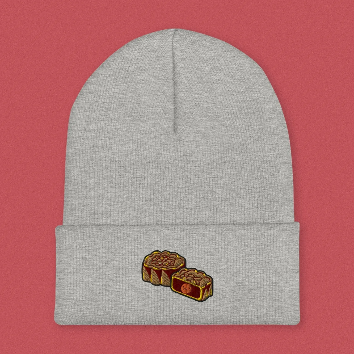 Mooncake Embroidered Beanie